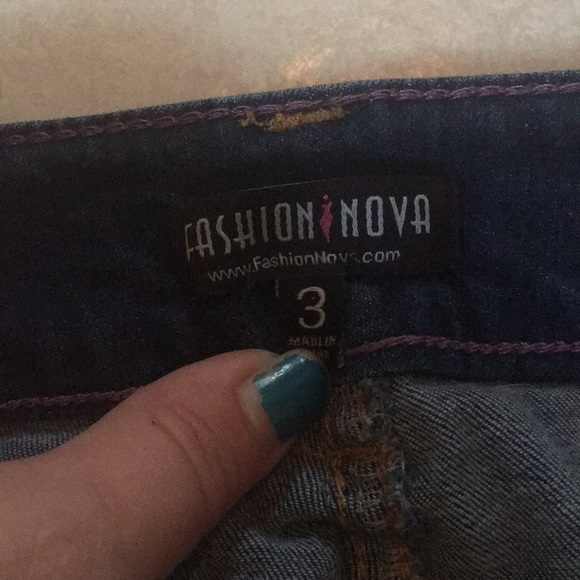 DARK BLUE JEANS - Picture 10 of 12